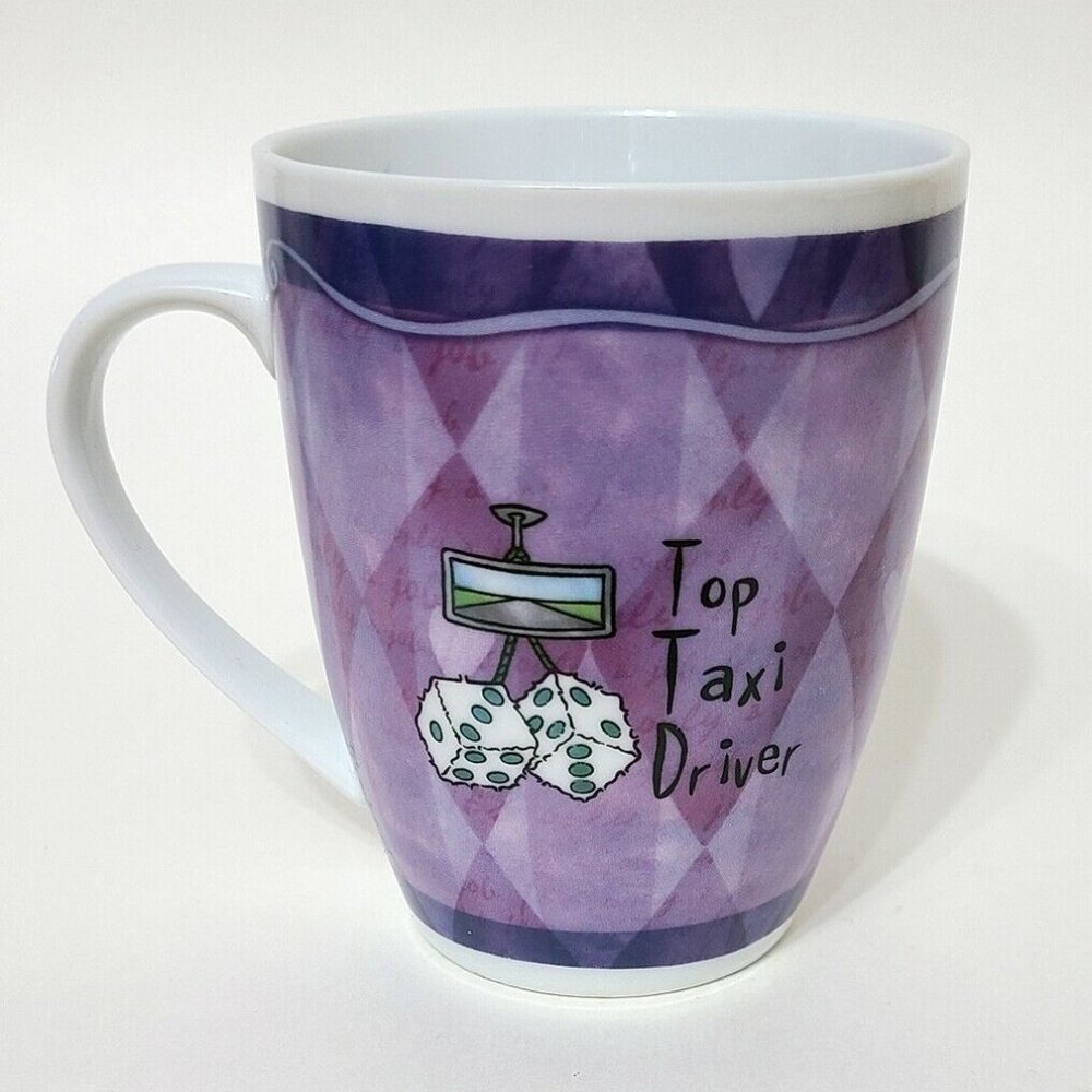 "Top Taxi Driver"Porcelain Mug History & Heraldry